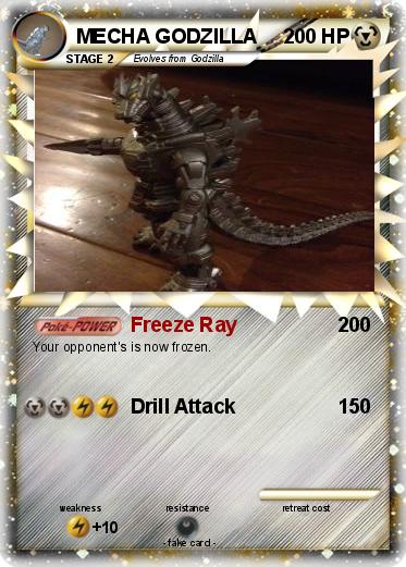 Pokemon MECHA GODZILLA