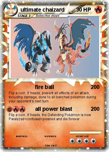 Pokemon ultimate chaizard