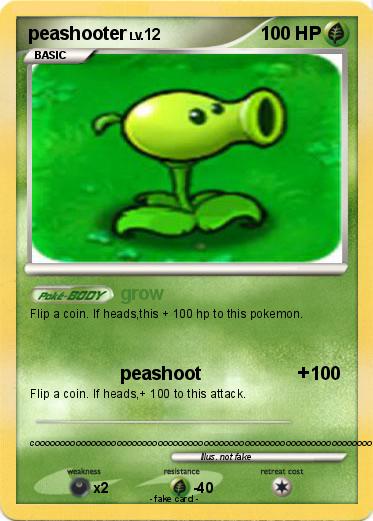 Pokemon peashooter