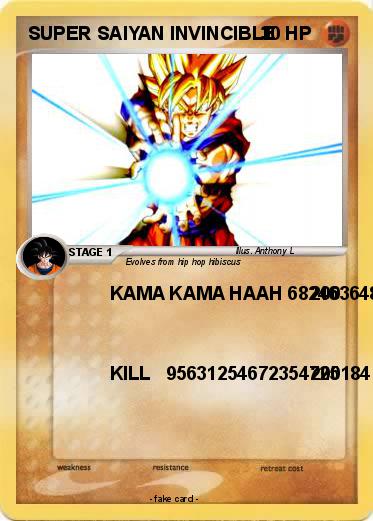 Pokemon SUPER SAIYAN INVINCIBLE