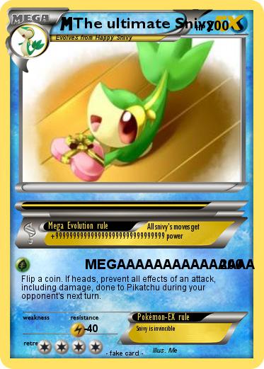 Pokemon The ultimate Snivy