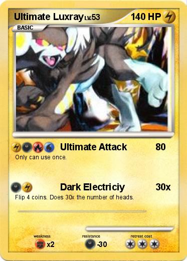 Pokemon Ultimate Luxray