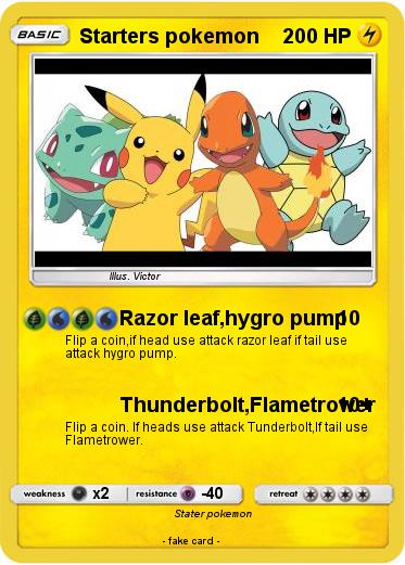 Pokemon Starters pokemon