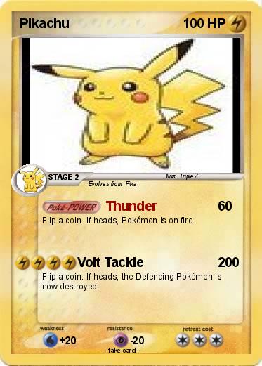 Pokemon Pikachu
