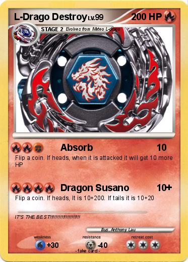 Pokemon L-Drago Destroy