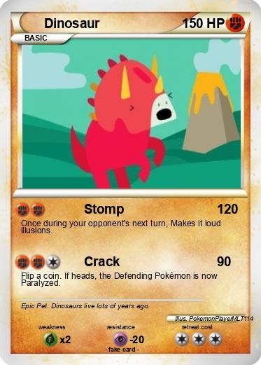 Pokemon Dinosaur
