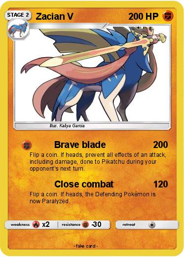 Pokemon Zacian V