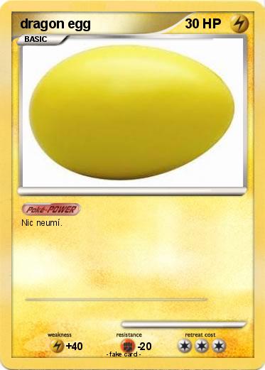 Pokemon dragon egg