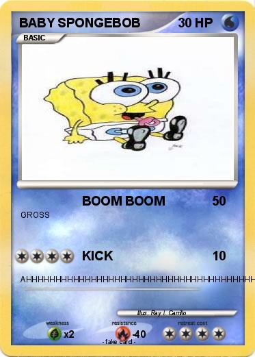 Pokemon BABY SPONGEBOB
