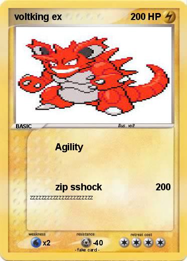 Pokemon voltking ex