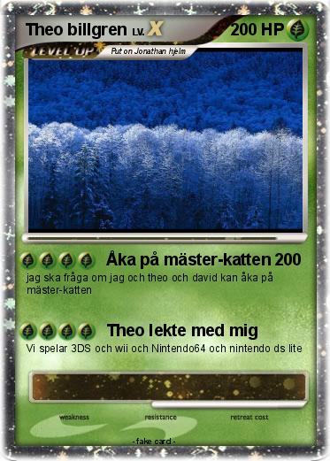 Pokemon Theo billgren