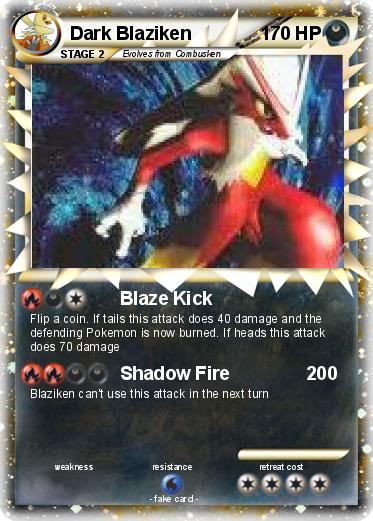 Pokemon Dark Blaziken