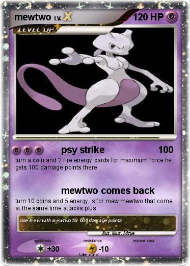 Pokemon mewtwo