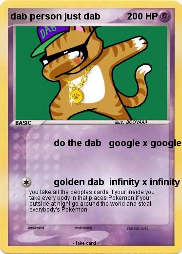 Pokemon dab person just dab