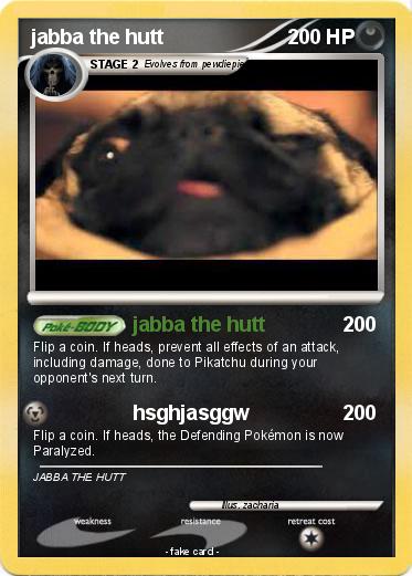 Pokemon jabba the hutt