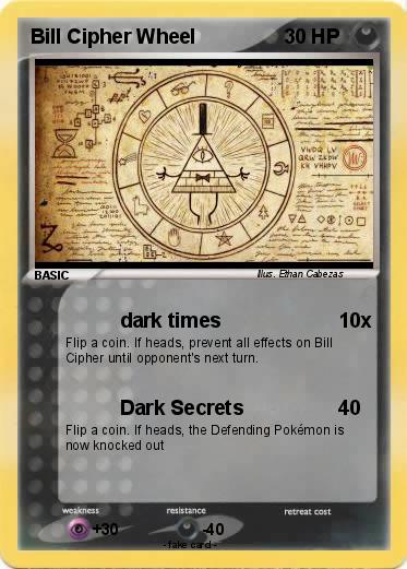 Pokemon Bill Cipher Wheel