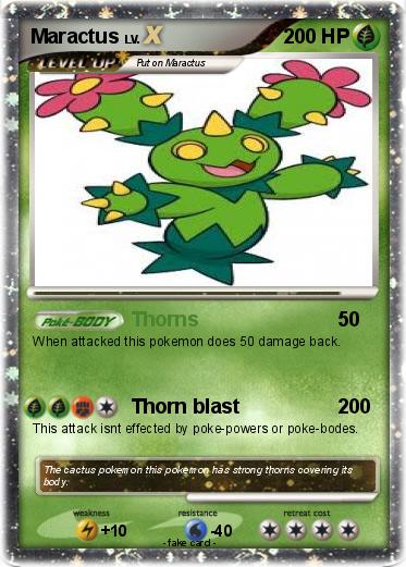 Pokemon Maractus