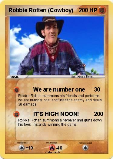 Pokemon Robbie Rotten (Cowboy)