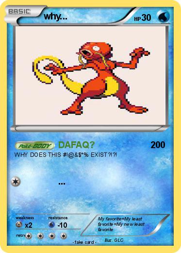 Pokemon why...