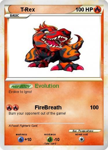 Pokemon T-Rex