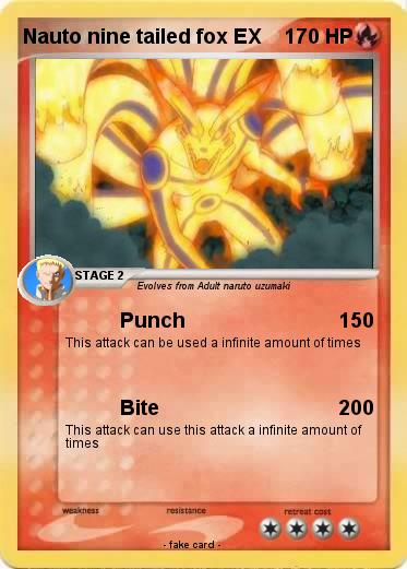 Pokemon Nauto nine tailed fox EX