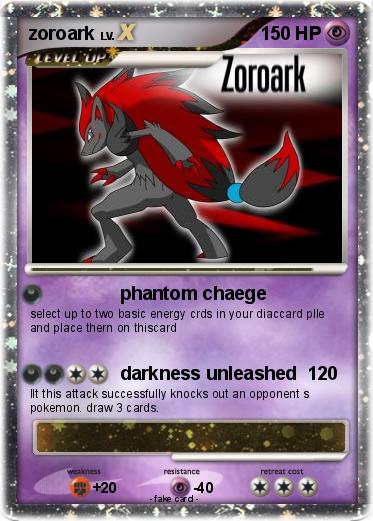 Pokemon zoroark