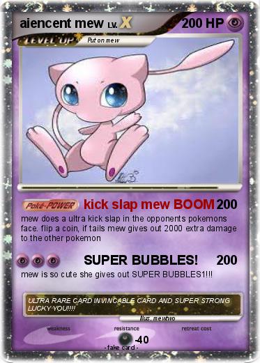 Pokemon aiencent mew