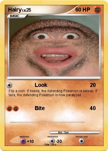 Pokemon Hairy
