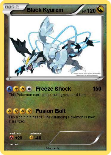 Pokemon Black Kyurem