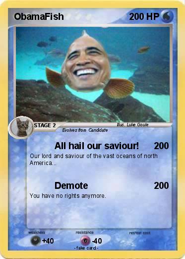 Pokemon ObamaFish