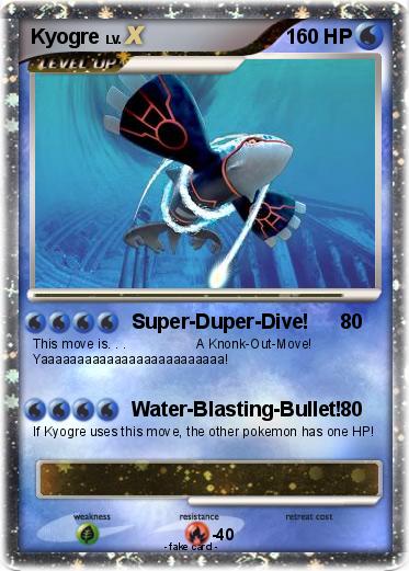Pokemon Kyogre