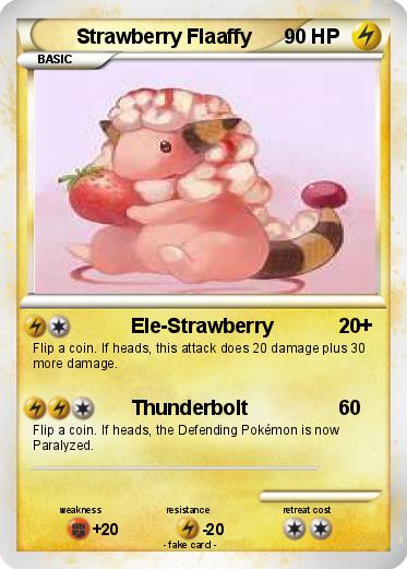 Pokemon Strawberry Flaaffy