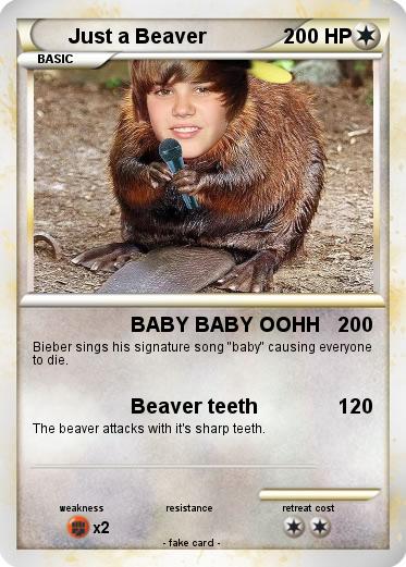 Pokemon Just a Beaver