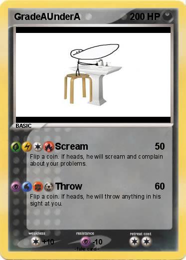 Pokemon GradeAUnderA