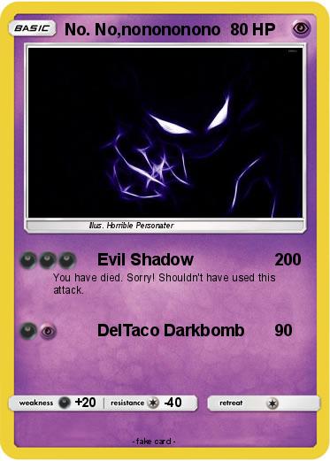 Pokemon No. No,nonononono