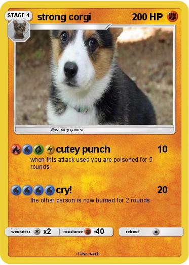 Pokemon strong corgi