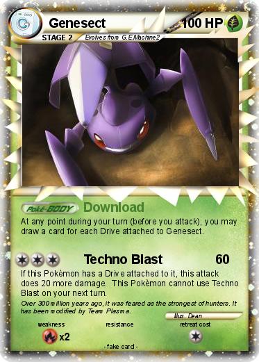 Pokemon Genesect