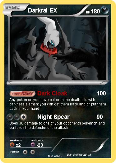 Pokemon Darkrai EX