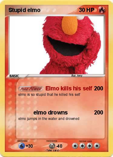 Pokemon Stupid elmo