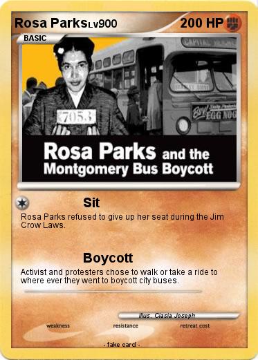 Pokemon Rosa Parks