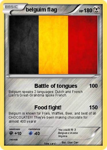 Pokemon belguim flag