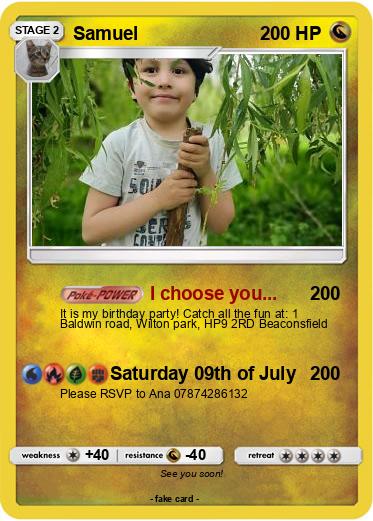 Pokemon Samuel