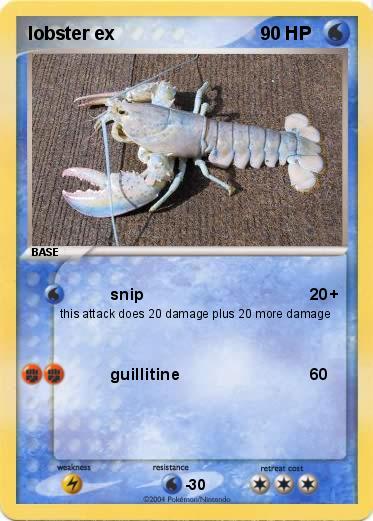 Pokemon lobster ex