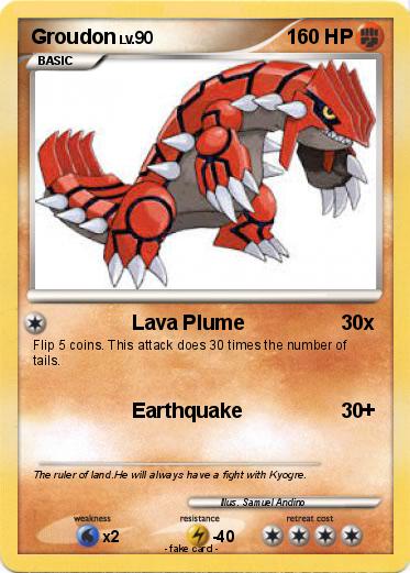 Pokemon Groudon