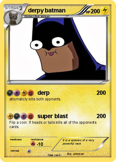 Pokemon derpy batman