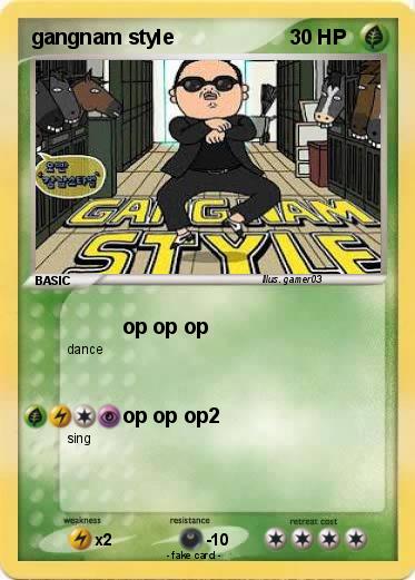 Pokemon gangnam style