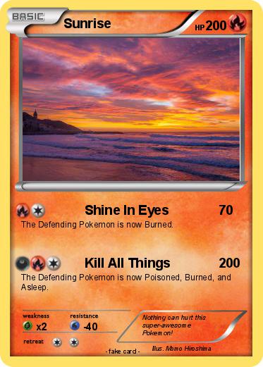 Pokemon Sunrise