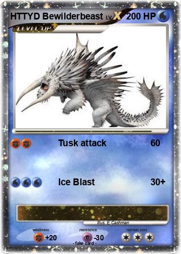 Pokemon HTTYD Bewilderbeast