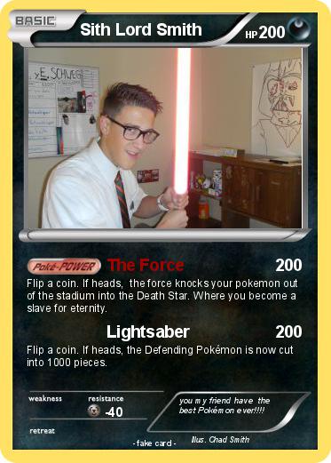 Pokemon Sith Lord Smith