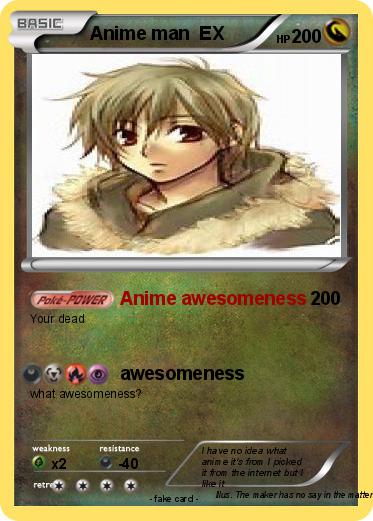 Pokemon Anime man  EX